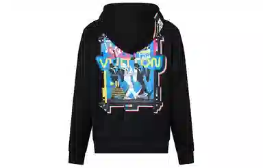 Louis Vuitton SS23 Hoodie Black