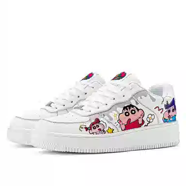 Crayon Shinchan Love Pair Low Sneakers