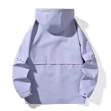 雅鹿 工装山系户外大口袋连帽纯色拉链休闲宽松潮流时尚三合一保暖简约户外防风羽绒服 男女同款