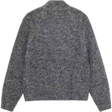 Stussy Wool Blend Sherpa Mock Neck