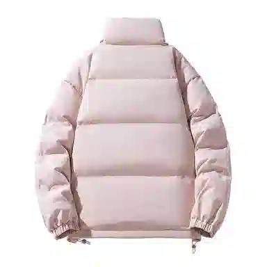 棉致 简约纯色基础宽松棉服 男女同款