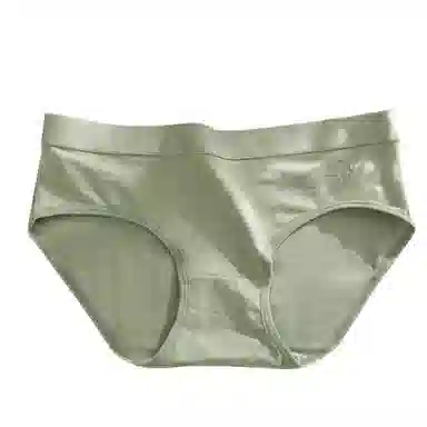 棉基因 舒适柔软亲肤简约透气抑菌裆中腰高弹三角内裤 女款 组合装