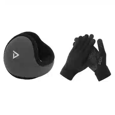 匹克 保暖套装户外骑行跑步防寒可触屏 聚酯纤维 绒线手套 男女同款情侣款