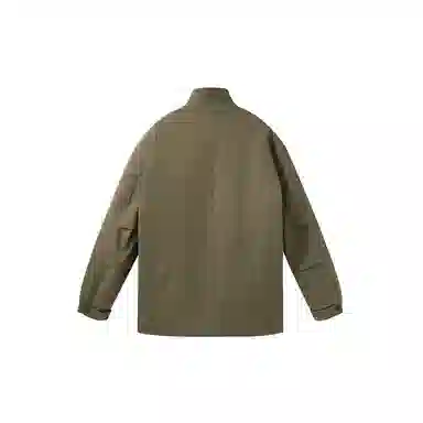 DKPD Fleece Lined Zipper Jacket Military Green