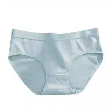 棉基因 舒适柔软亲肤简约透气抑菌裆中腰高弹三角内裤 女款 组合装