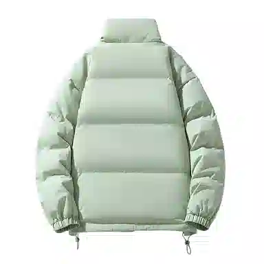 棉致 简约纯色基础宽松棉服 男女同款