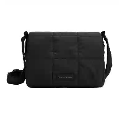 CHARLES&KEITH Jet Black/Grey