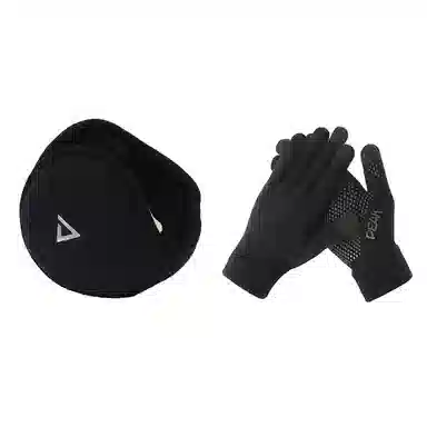 匹克 保暖套装户外骑行跑步防寒可触屏 聚酯纤维 绒线手套 男女同款情侣款