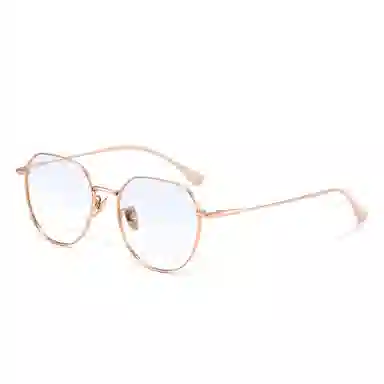 【联系客服可配度数】 苍木优品 近视眼镜框可配度数圆脸大脸显瘦超轻纯钛金丝大框配防蓝光 β钛 方形 光学镜架 男女同款情侣款