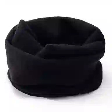 啄木鸟 户外骑行运动秋冬季简约百搭脖套加厚保暖围巾防寒护颈多功能面罩套头帽运动保暖神器 羊毛 围脖 男女同款情侣款