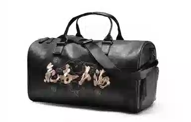 CHUSAN Black Lion Gym Bag