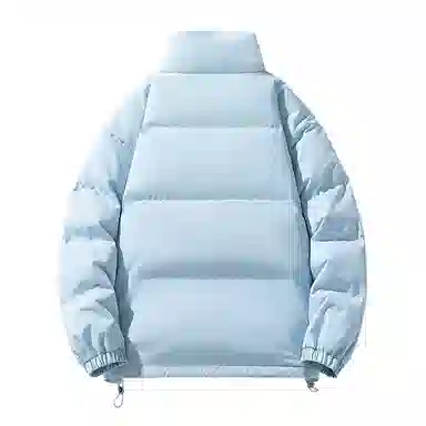 棉致 简约纯色基础宽松棉服 男女同款