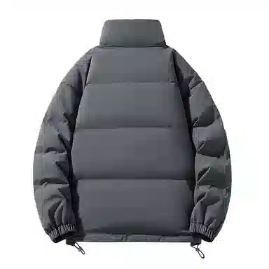 棉致 简约纯色基础宽松棉服 男女同款