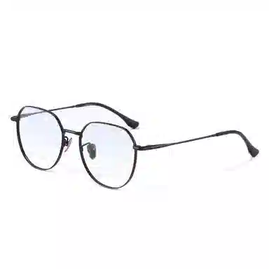 【联系客服可配度数】 苍木优品 近视眼镜框可配度数圆脸大脸显瘦超轻纯钛金丝大框配防蓝光 β钛 方形 光学镜架 男女同款情侣款