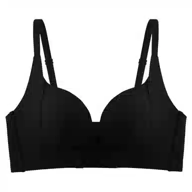 二三二三 聚拢手掌杯收副乳防下垂无痕无钢圈性感文胸 女款 酒红色