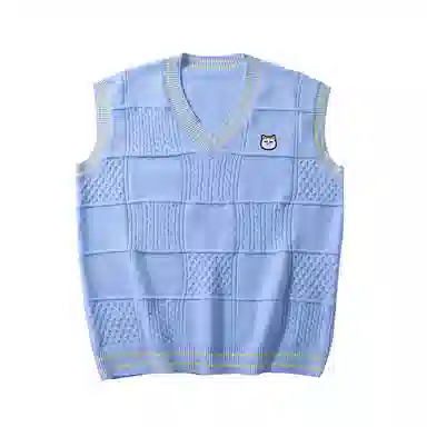 Wuhuangmao Academy V-Neck Sweater Vest