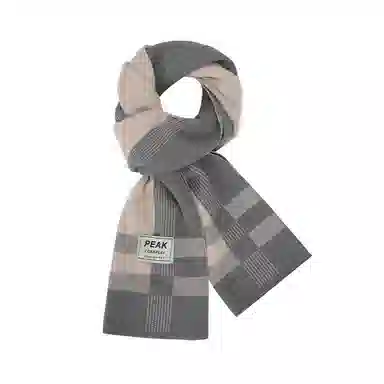 匹克 轻盈无感  穿戴舒适 聚酯纤维 绒线围巾 男款