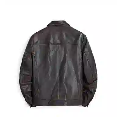 MCS Leather Jacket Coffee