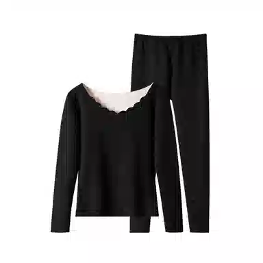 桔内 无痕打底自发热加保暖套装 女款