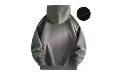 大卫贝肯 美式高街学院风宽松休闲加绒加厚百搭保暖长袖卫衣 男女同款