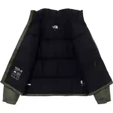 The North Face Nuptse Hybrid Down Ball Jacket Green Tea