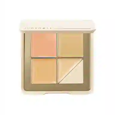 橘朵 五色遮瑕盘面部高光膏 新手学生遮盖痘印泪沟黑眼圈柔滑服帖