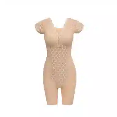 桔内 收腹提臀带胸垫塑身连体衣 女款