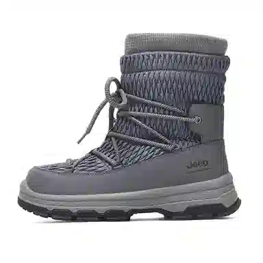 Jeep Snow Boots Gray