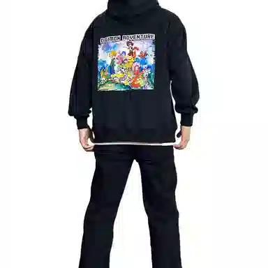 HELIport Digimon Collaboration Hoodie