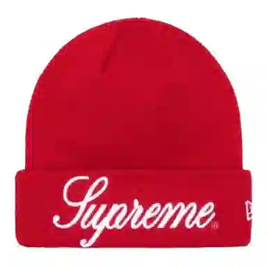 Supreme FW24 WEEK 9 New Era Script Beanie -
