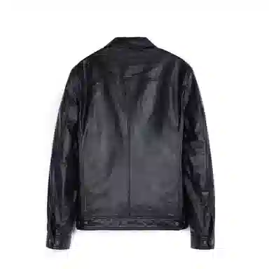 MCS Retro Leather Jacket Black