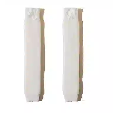 棉基因 保暖加厚护膝外穿瘦腿时尚毛圈日系学院风过膝袜 女款 组合装