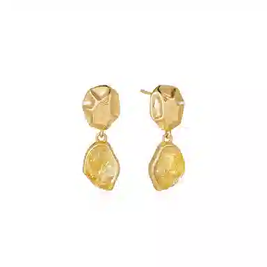 Amber Lollipop CITRINE s925