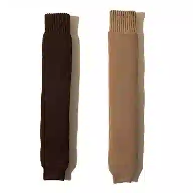 棉基因 加厚保暖护膝长筒袜外穿瘦腿时尚毛圈日系学院风过膝袜 女款 组合装