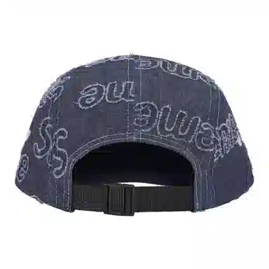 Supreme FW24 WEEK 9 Lasered Denim Camp Cap -