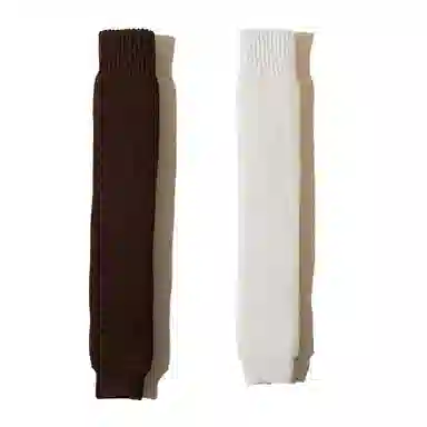 棉基因 保暖加厚护膝外穿瘦腿时尚毛圈日系学院风过膝袜 女款 组合装