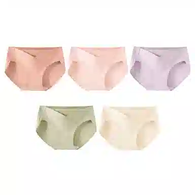 都市丽人 抑菌抗菌中腰无痕托腹内裤 女款 组合装