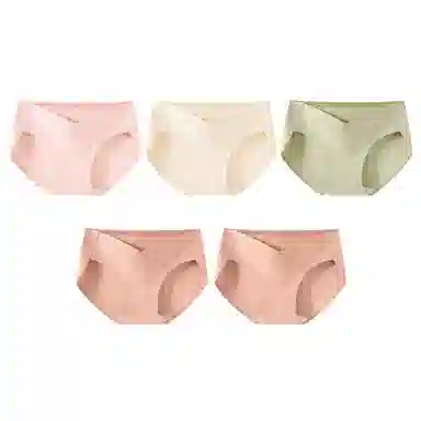 都市丽人 抑菌抗菌中腰无痕托腹内裤 女款 组合装