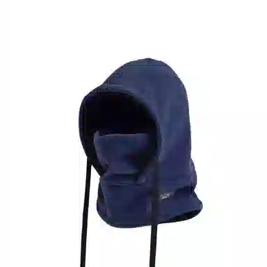 云见森知 骑行防风保暖面罩头盔内胆一体滑雪头套 聚酯纤维 绒线帽 男女同款情侣款