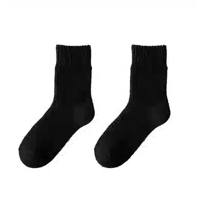 棉基因 加厚抗寒保暖毛巾防寒毛圈中筒袜 男款 组合装