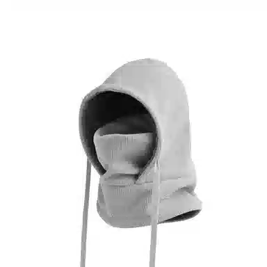 云见森知 骑行防风保暖面罩头盔内胆一体滑雪头套 聚酯纤维 绒线帽 男女同款情侣款