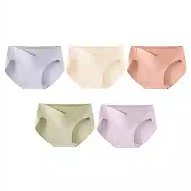 都市丽人 抑菌抗菌中腰无痕托腹内裤 女款 组合装