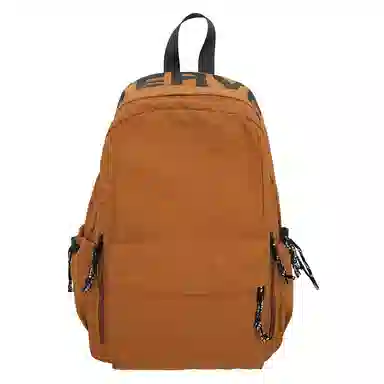 泰克森 日系潮流休闲纯色字母时尚 尼龙 双肩包 男女同款情侣款 多色