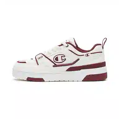 Champion Trainer Skate V1 Milk White/Student Red