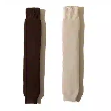 棉基因 加厚保暖护膝长筒外穿瘦腿时尚毛圈日系学院风过膝袜 女款 组合装