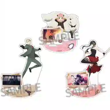 谷娘 阿尼亚·福杰 间谍过家家雪夜系列阿尼亚约尔卡通动漫二次元周边 亚克力立牌