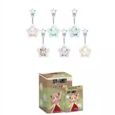 谷娘 间谍过家家角色 亚克力阿尼亚表情星星系列 谷圈挂件