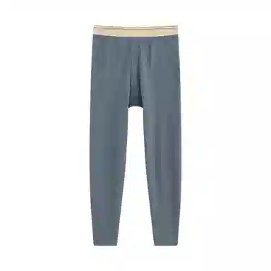 贴身领域 加厚加绒打底纯色长裤保暖裤 男款