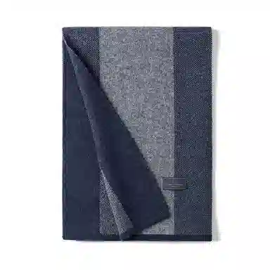 玖慕 保暖山羊绒舒适 礼盒装 绒线围巾 男款