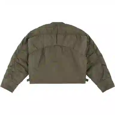 GRAILZ PROJECT G/R FW24 Vintage Zip Pilot Jacket Khaki Green